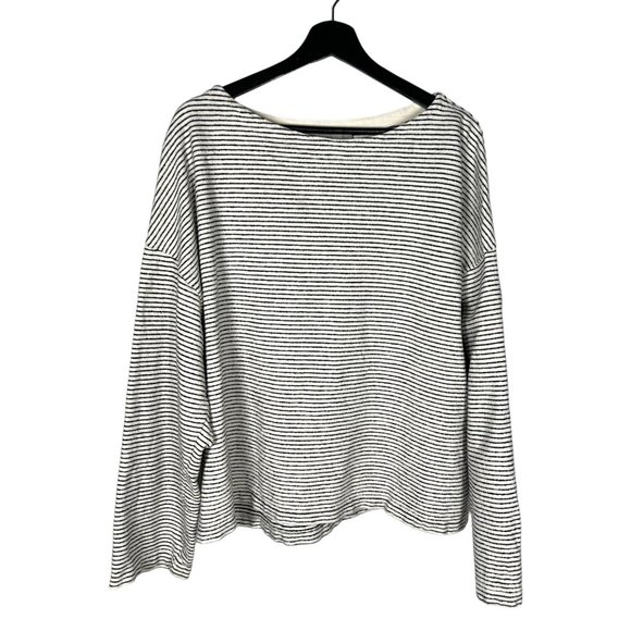 AllSaints Adelise White Black Long Sleeve Oversized Sweater Top Medium,All Products : American Fashion Style Bags On Sale